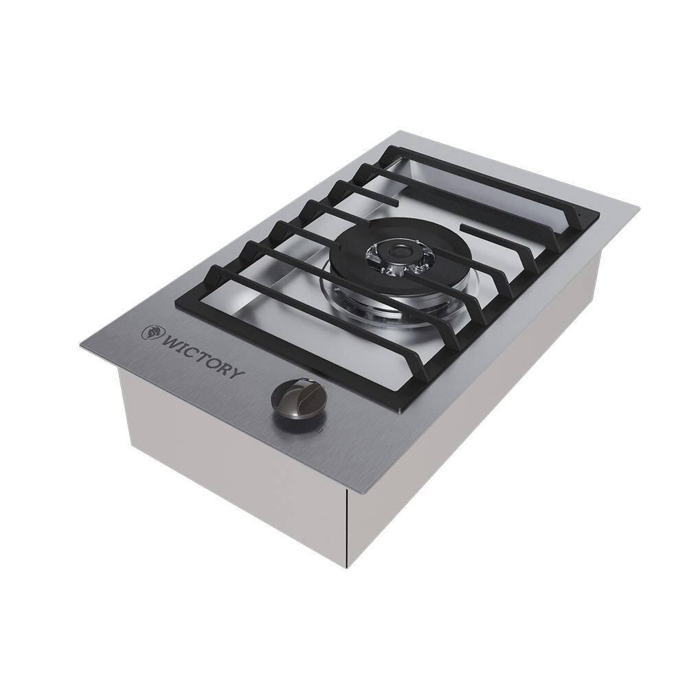 Fogão 1 Bocas Wictory Dominó Inox - 220v - Wfd-01