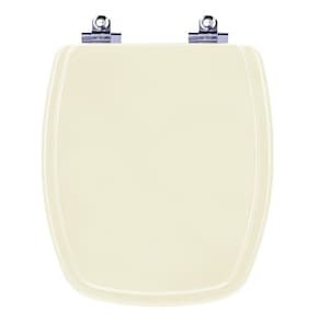 Assento Sanitário Laqueado Soft Close Valentina Bege Claro para vaso Santamarina