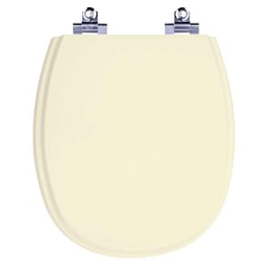 Tampa de Vaso Sanitário com Amortecedor Ascot Bone (Bege) para bacia Ideal Standard