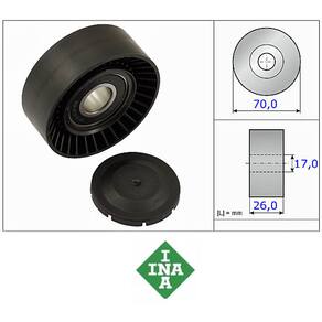 Polia Alternador A3 Courier Fiesta Ka Corolla Fox Gol Golf Polo Spacefox 531089110
