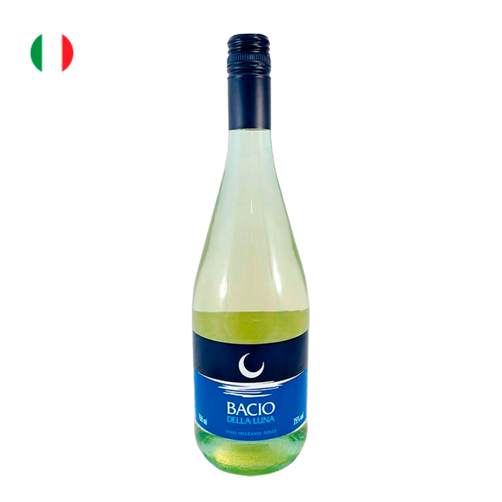 Vinho Bacio Della Luna Piemonte Frisante Branco Itália 750ml