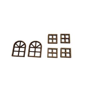 Kit de 6pçs Janelas/Aberturas - Jeito Próprio Artesanato