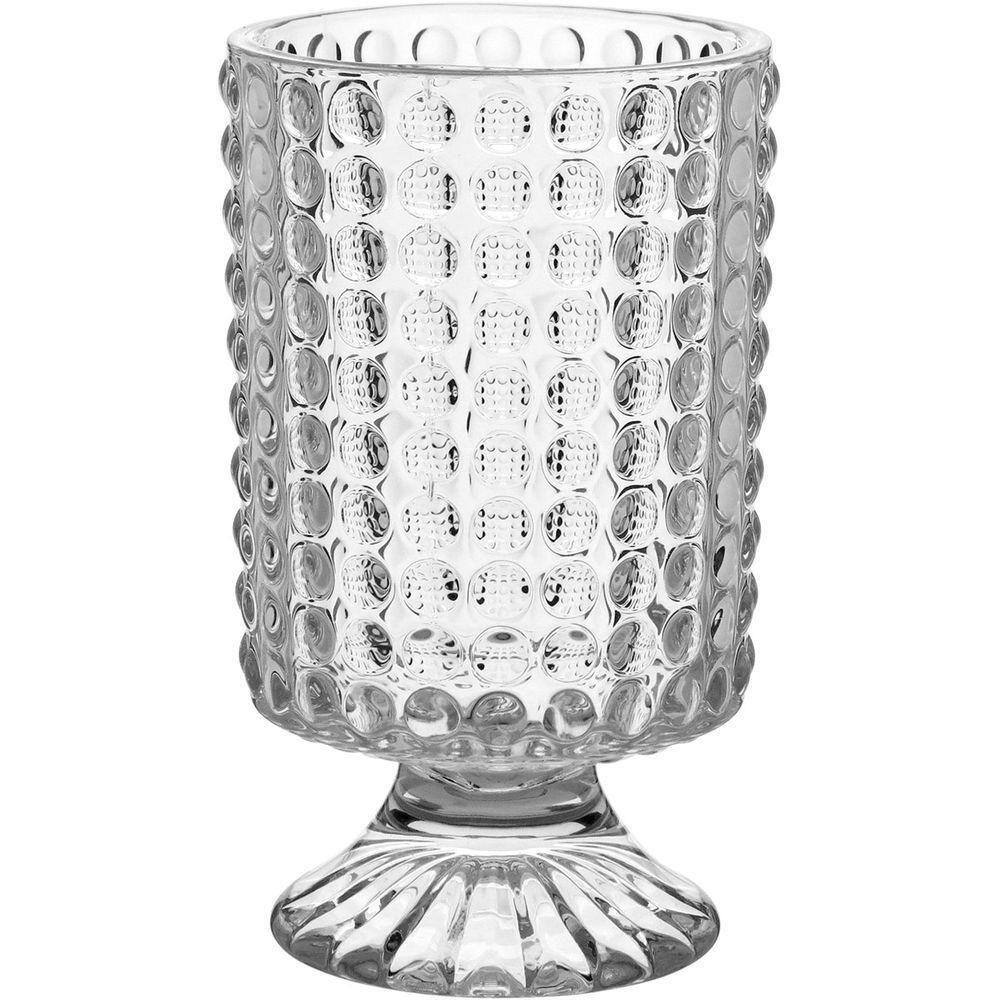 Vaso 18x10x10cm Vidro Transp