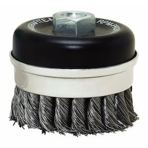 Escova De Aço Copo Trançada 03" Carbografite