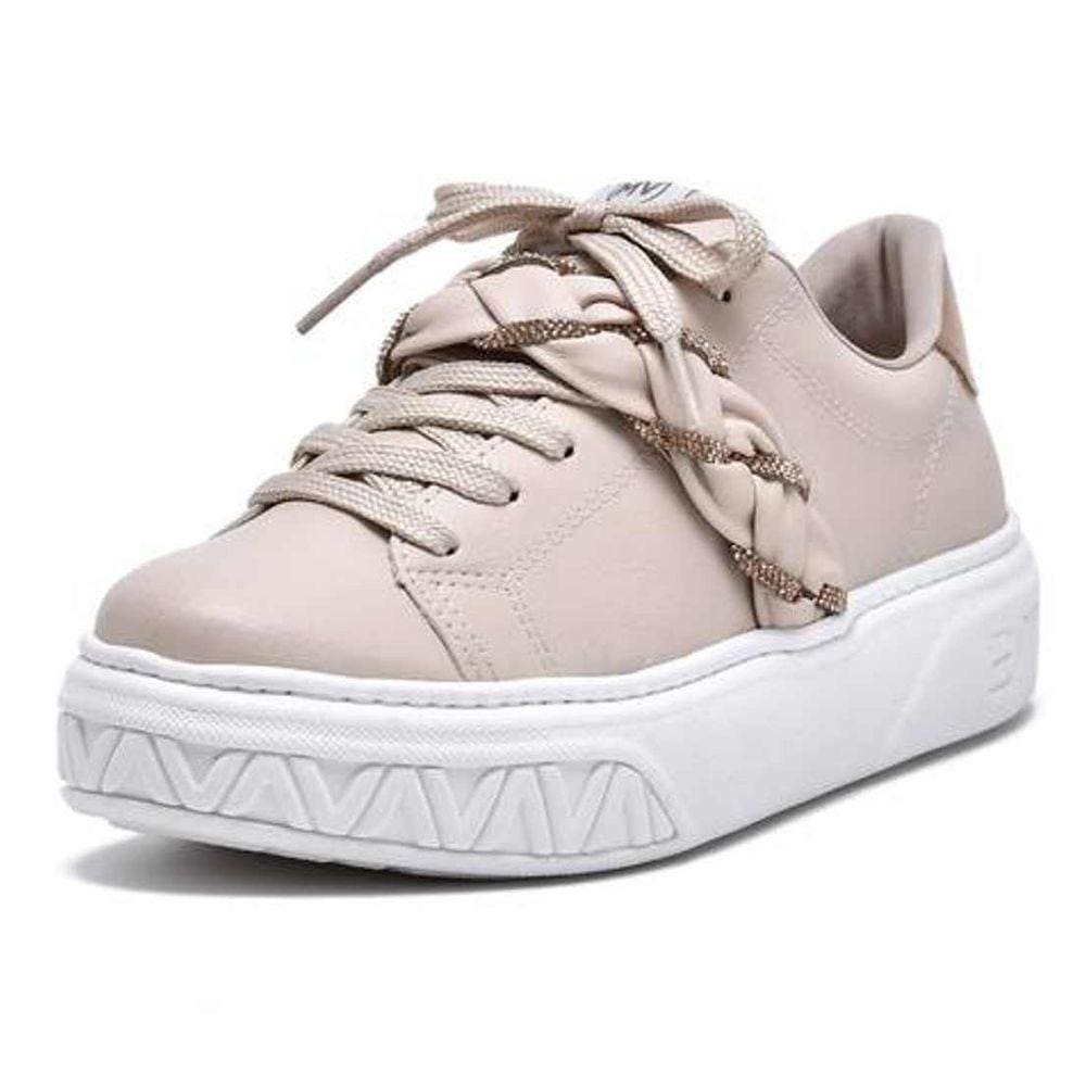 Tenis Casual Via Marte Plaftaforma Conforto 23-13907