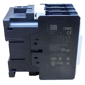 Contator Weg CWM 50.00 220v Chave 25 cv 50 Amp
