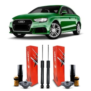 2 Amortecedores + Kit Traseiro Audi A3 1.4 Sedan 2013 A 2021