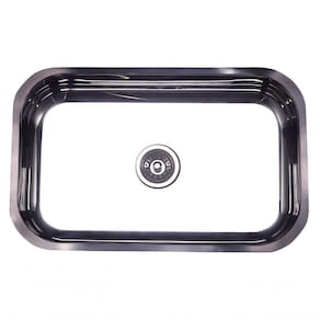 Cuba Para Cozinha Gourmet Inox 48x32x14x05 Ab/3,5/cv/lux 03 - Inoxul