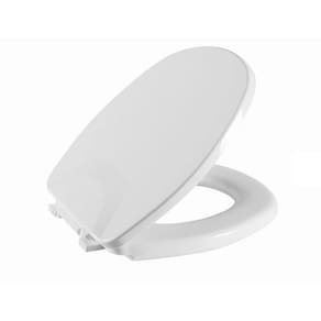 Assento Sanitário Alamo Branco Tampa para Vaso Santa Clara Almofadado