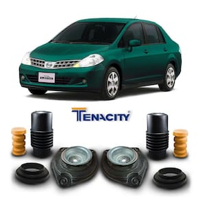 Par Kit Amortecedor Dianteiro Nissan Tiida Sedan 2007 A 2013