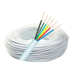 Cabo Alarme 6 Vias 0,40Mm Cftv Segurança 200 Mts