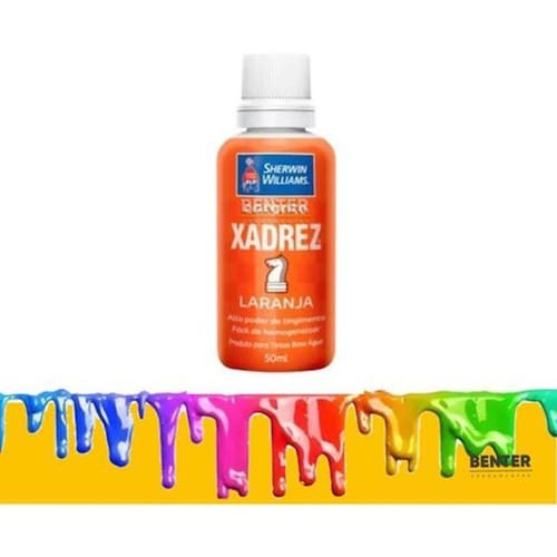 CORANTE LIQUIDO XADREZ LARANJA 50g