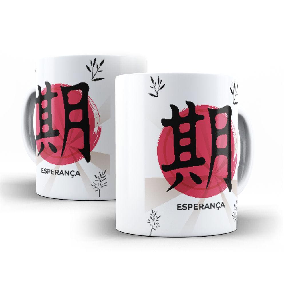 Caneca Ideograma Esperança