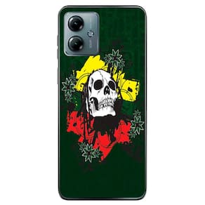 Capa Adesivo Skin024 Verso Para Motorola Moto G14