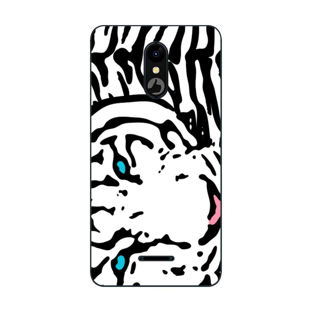 Capa Adesivo Skin047 Verso Para Positivo Twist 3 Fit 2020