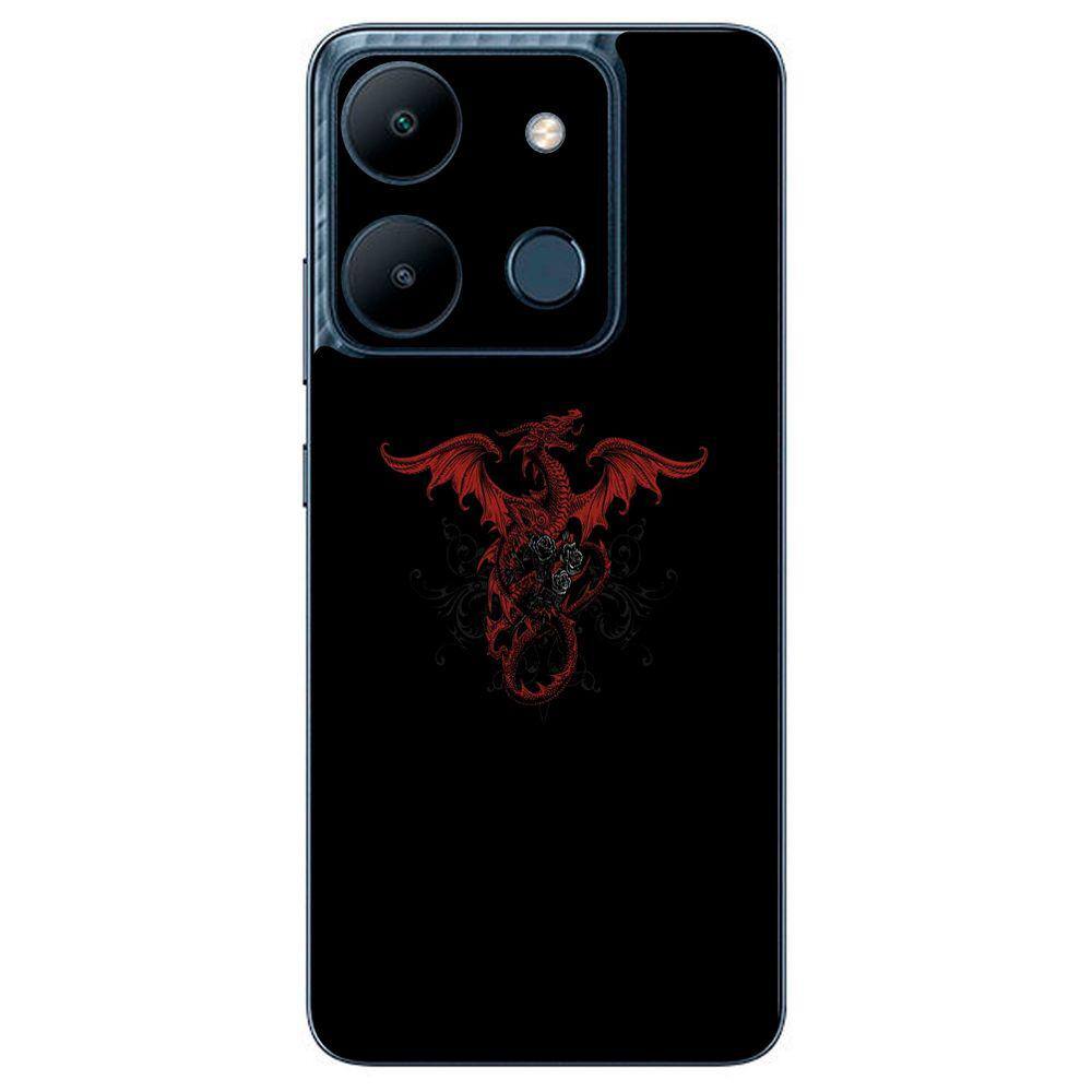 Capa Adesivo Skin255 Verso Para Infinix Smart 7 X6515