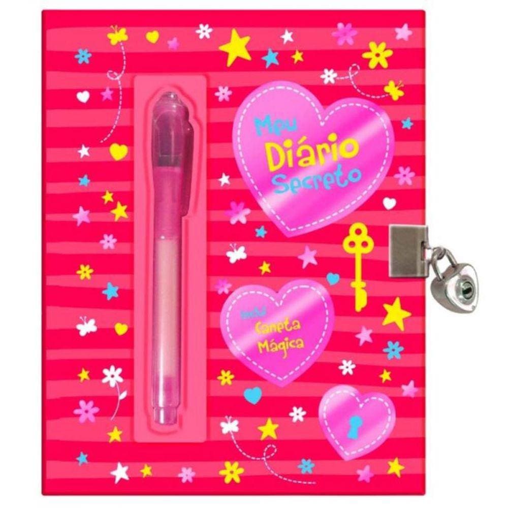 Meu Diário Secreto Rosa  01