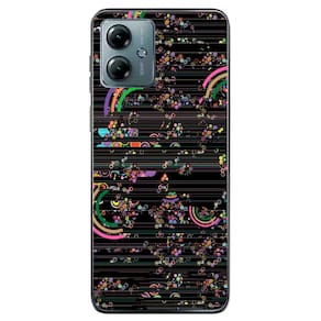 Capa Adesivo Skin006 Verso Para Motorola Moto G14