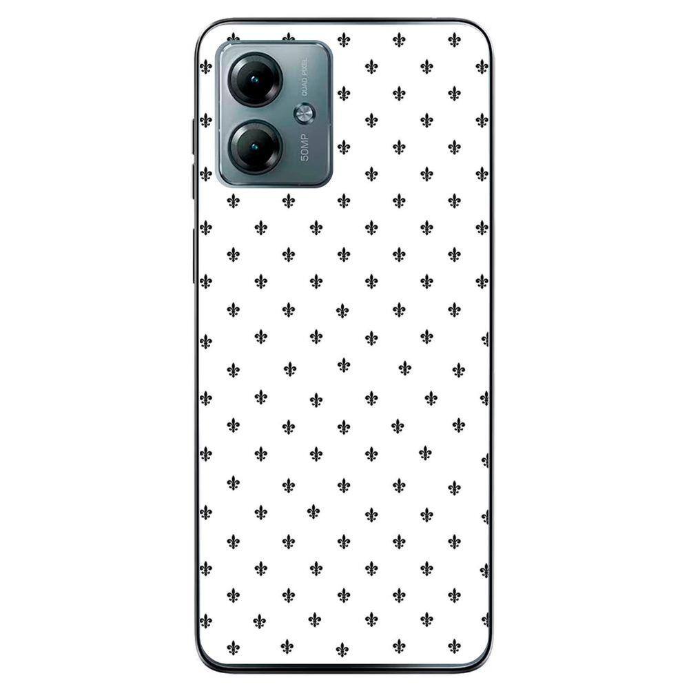 Capa Adesivo Skin176 Verso Para Motorola Moto G14