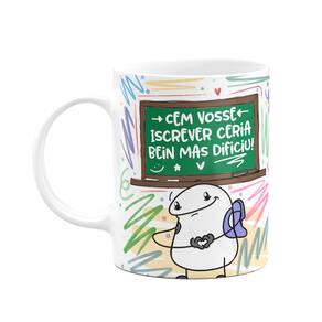 Caneca Flork Professor - Cem vosse seria mas dificiu
