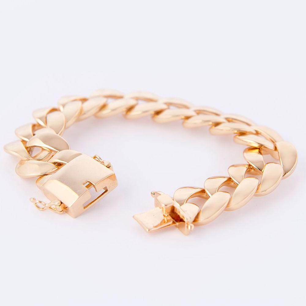 Pulseira Banhada a Ouro
