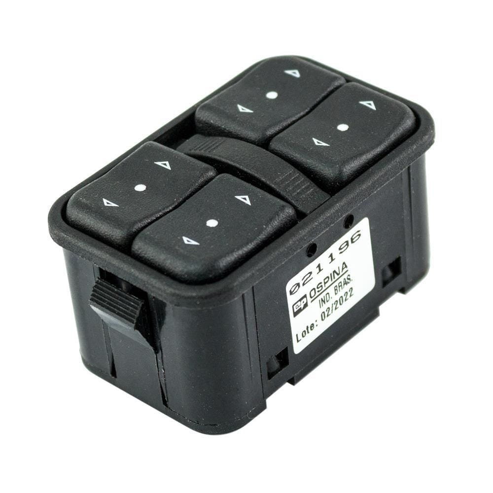 Botão do Vidro Elétrico Agile 2009 a 2015 Celta 2012 a 2015 Led Azul 12 Vias - Ospina - OSP021196