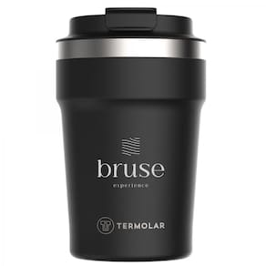 Copo Térmico Uniq 380ml Termolar & Bruse Preto único