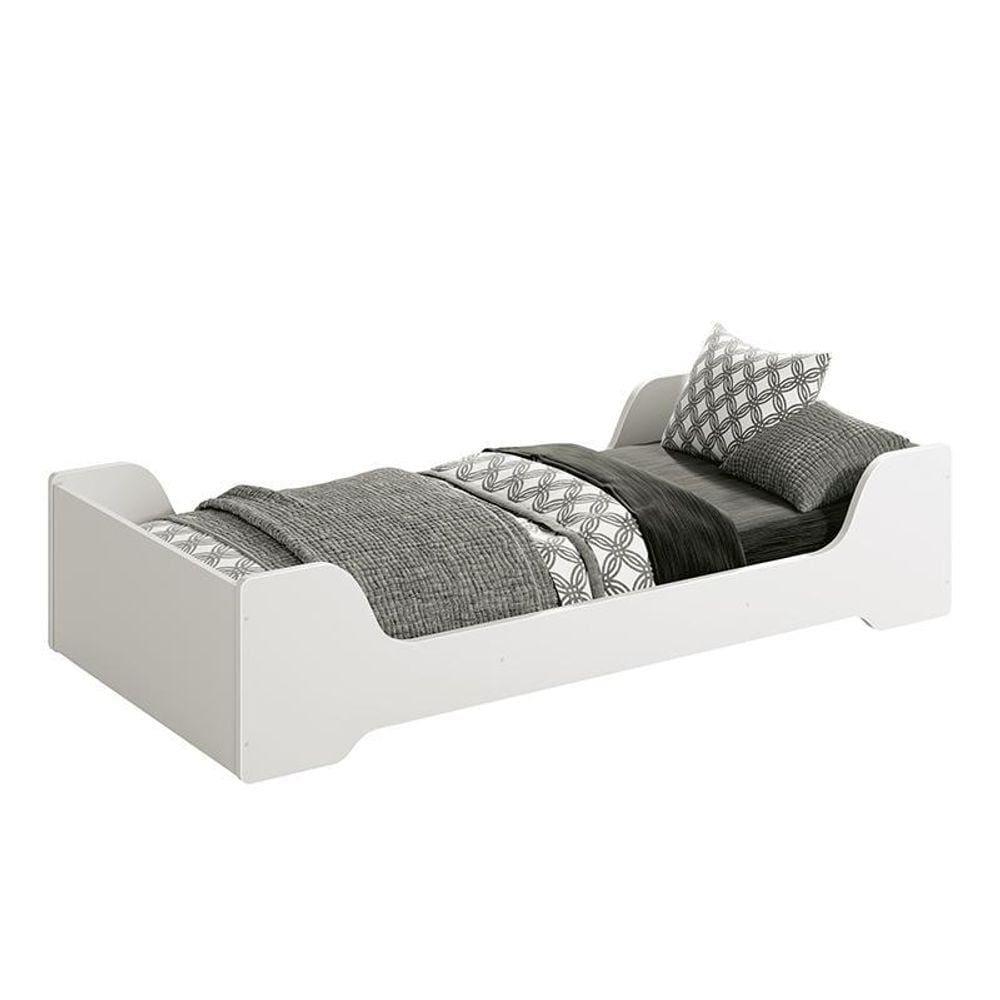 Cama Evolutiva 2 em 1 Zaki com Colchão D20 - Reller Móveis