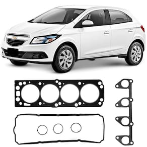 Jogo Junta Motor Chevrolet Onix 1.0 2012 a 2019 Sabó