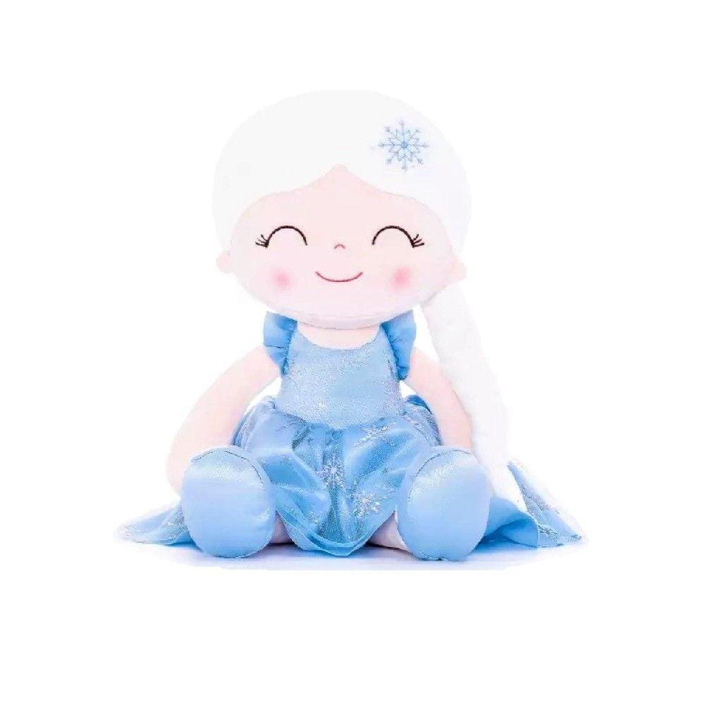 Boneca Pelúcia Princesa Do Gelo Elsa Frozen Brinquedo