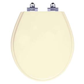 Assento Sanitário Laqueado Soft Close Ravena Creme (Bege) para vaso Deca