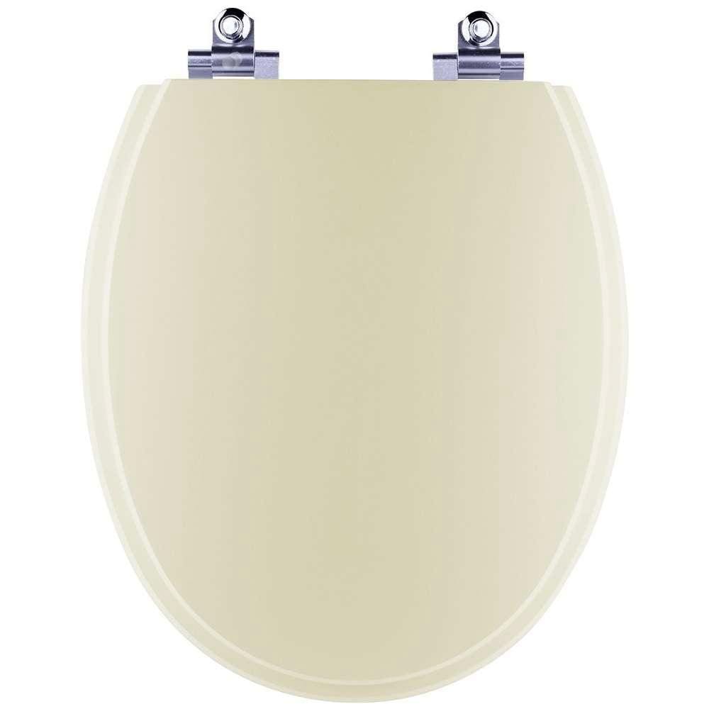 Assento Sanitário Laqueado Soft Close Spot Creme (Bege) para vaso Deca