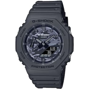 Relógio CASIO G-SHOCK masculino camuflado GA-2100CA-8ADR