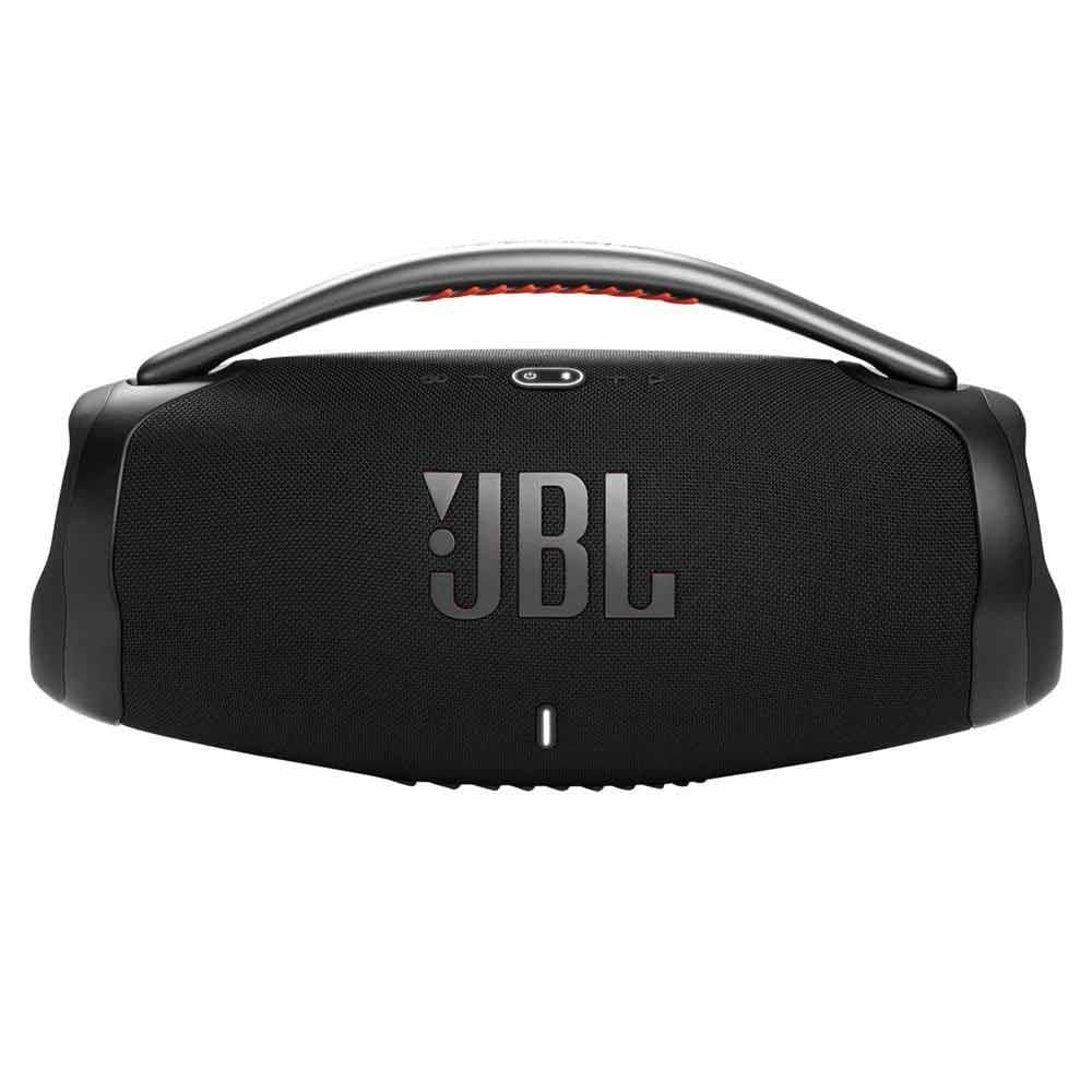 Caixa De Som Bluetooth JBL Boombox 3 Preta Até 24h de Reprodução IP67 À Prova d´água 130W