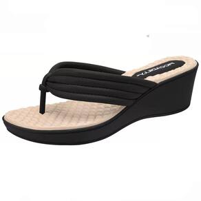 Tamanco Anabela Salto Baixo Piccadily 540344