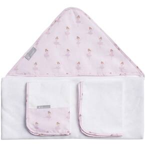 Conjunto de Toalhas 3un MasterBag Ballet Rosa
