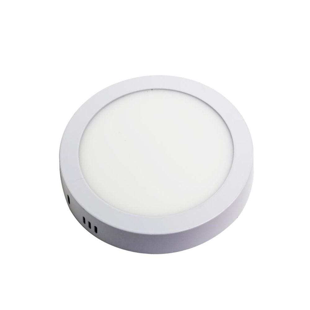 Plafon de Sobrepor Redondo Branco 16cm Led 12W 4000K Bivolt
