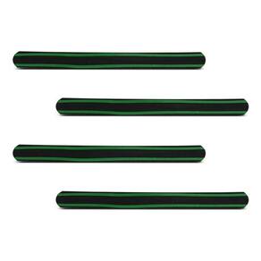 Kit Aplique Protetor De Para-choque Borracha Preto 35cm