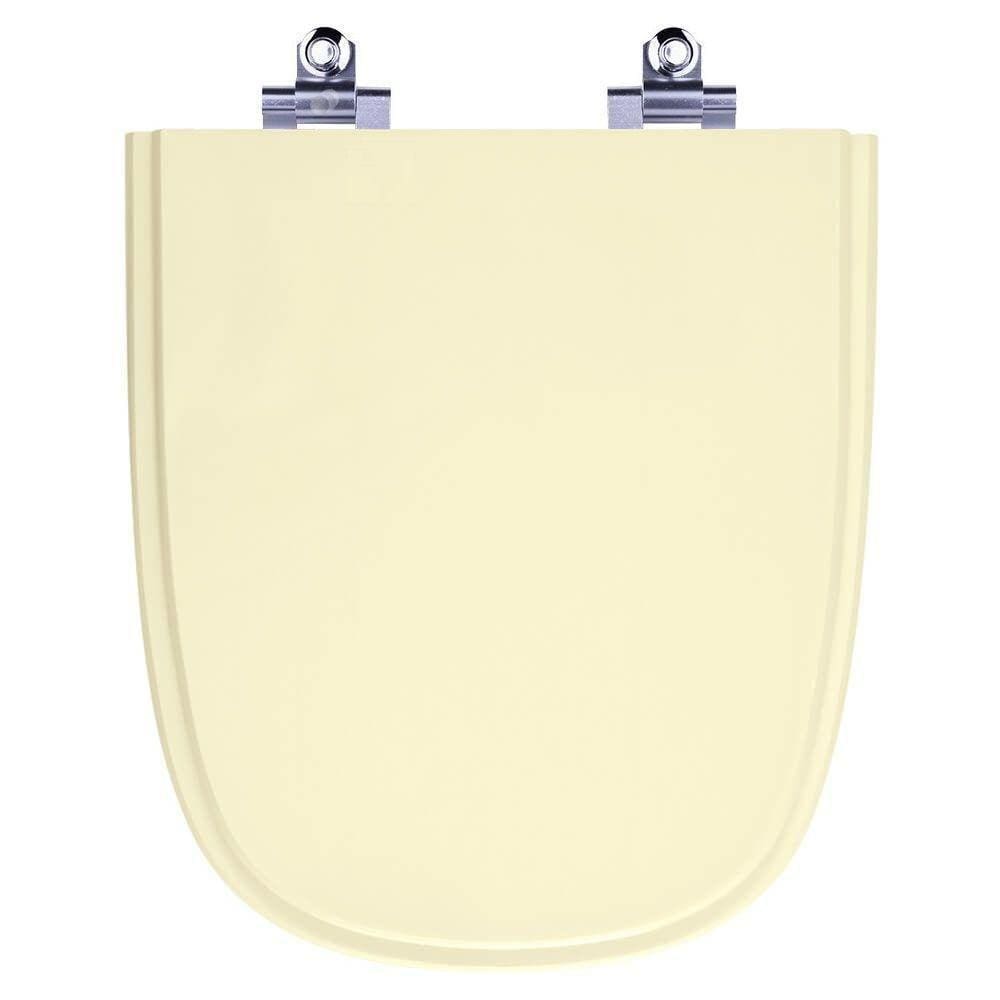 Assento Sanitário Laqueado Soft Close Bone (Bege) Para Vaso