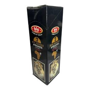 Incenso Indiano Bic Sete Poderes Africanos 25 Caixas 8