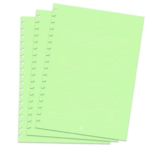 Refil De Folhas Verde Para Caderno Smart Colegial Dac 1818Re