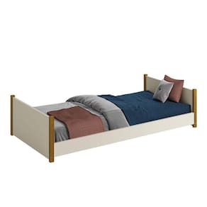 Cama Evolutiva 2 em 1 Ravi Pés Amadeirado com Colchão D33 - Reller Móveis