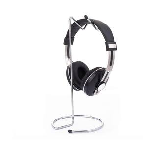 Suporte De Mesa Cromado Para Fones De Ouvido