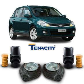 Par Coxim + Batente Coifa Dianteiro Tiida Hatch 2007 A 2013
