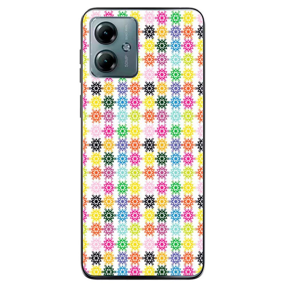 Capa Adesivo Skin191 Verso Para Motorola Moto G14