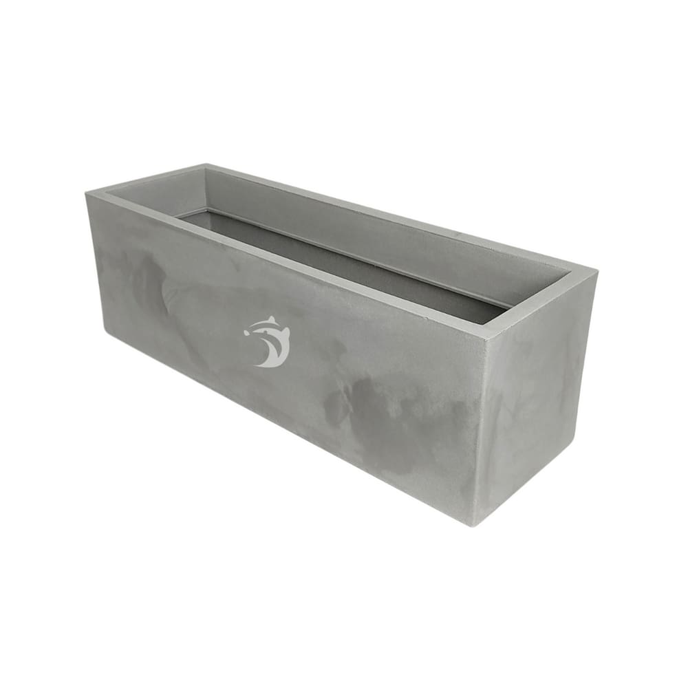 Vaso Floreira Jardineira Flat Polietileno 67x22x22cm Japi