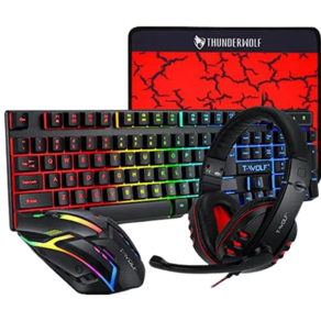 Adaptador de teclado e mouse para jogo Darkwalker FO214 fps para