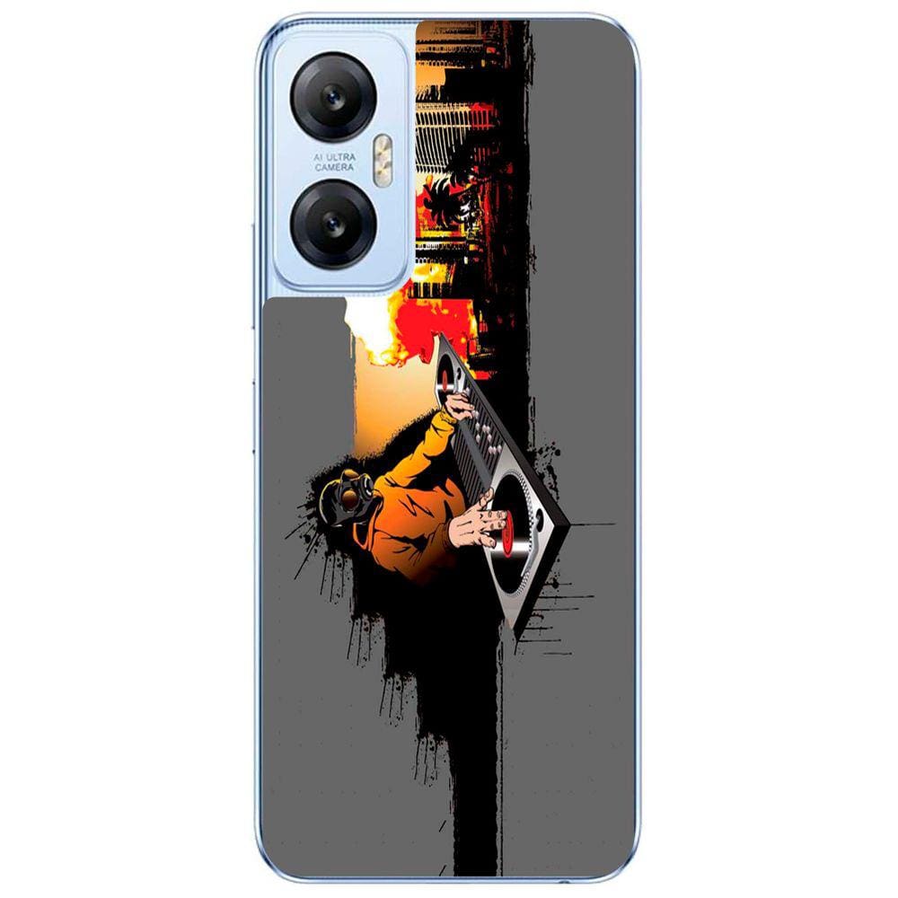 Capa Adesivo Skin264 Verso Para Infinix Hot 20 5G