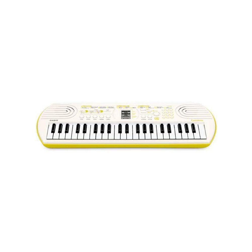 Teclado Infantil Casio SA-50 H2 Branco 32 Teclas Portátil Iniciante + Fonte  9v Chaveada