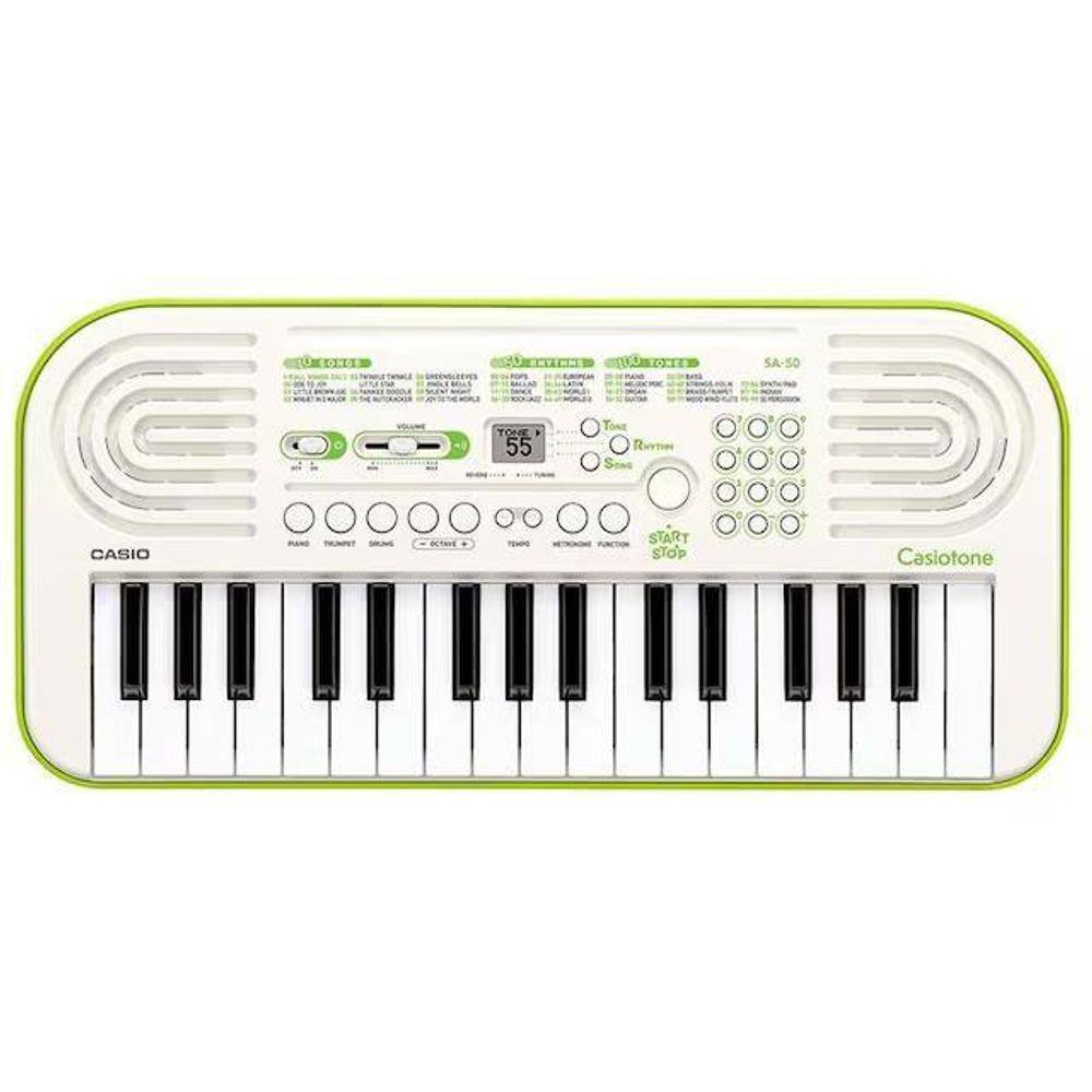 Teclado Infantil Casio Casiotone Sa-80 H2 44 Teclas Branco